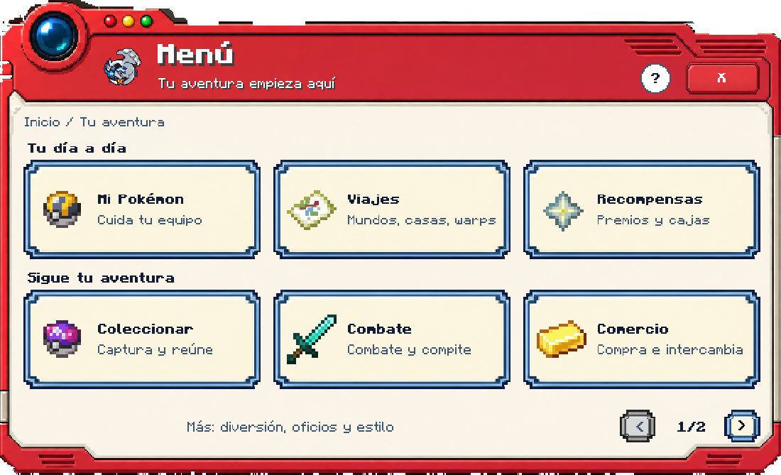 Menú principal